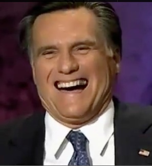 Romney laughing - The Niche